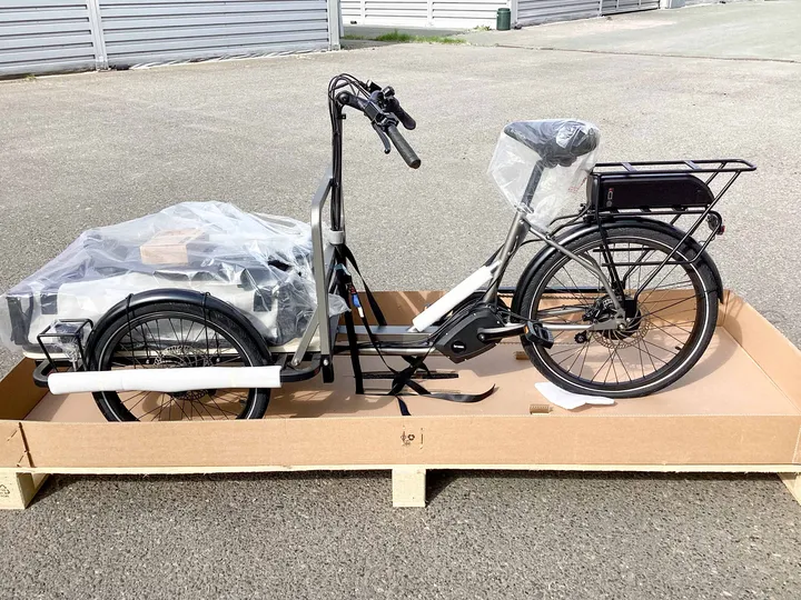 Johansson Fiete Kids Cabin Lastenrad / E-Bike Brose Drive T, Enviolo Nabenschaltung